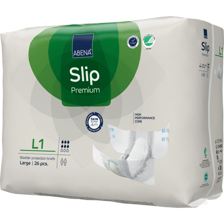 ABENA® Slip L1, Premium 1 Karton (4 Packungen × 26 Stück)