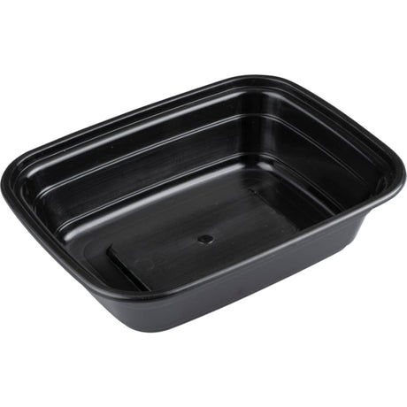 ABENA® Take-away-Schale, PP, ungeteilt, 940 ml, schwarz 1 Karton (8 Packungen × 50 Stück)