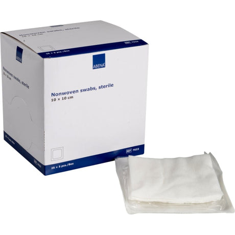 ABENA® Vlieskompresse, steril 1 Packung (25 × 5 Stück) · 425398