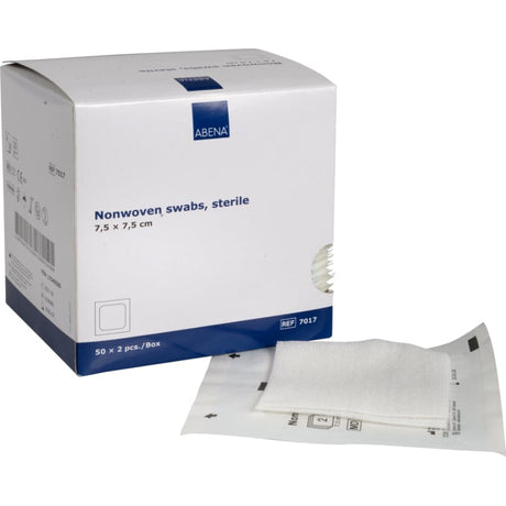 ABENA® Vlieskompresse, steril 1 Packung (50 × 2 Stück) · 425394
