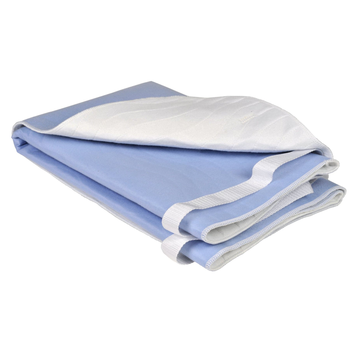 ABENA® waschbare Bettschutzunterlage, mit Griffen, 85 x 75 cm 1 Karton (36 Packungen × 1 Stück), Blau