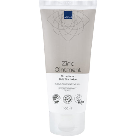 ABENA Zinksalbe ohne Parfüm, IAD, feuchtigkeitsspendent 100 ml Tube