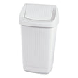Abfalleimer, weiß, 50 Liter