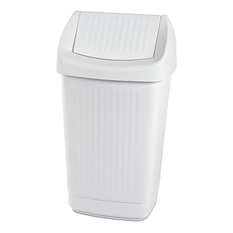 Abfalleimer, weiß, 50 Liter