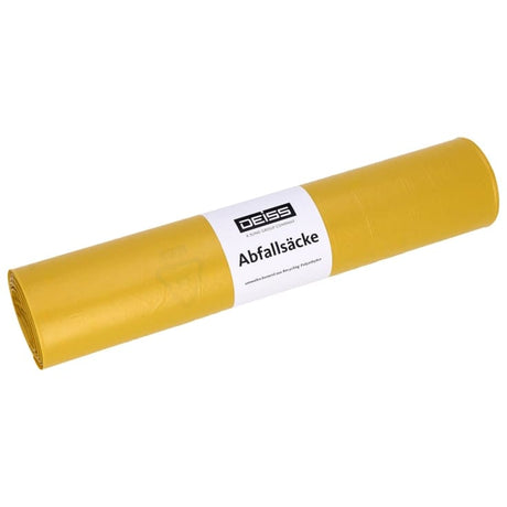 DEISS BLAUER ENGEL Abfallsack 120 Liter gelb, Typ 60 Variante 1