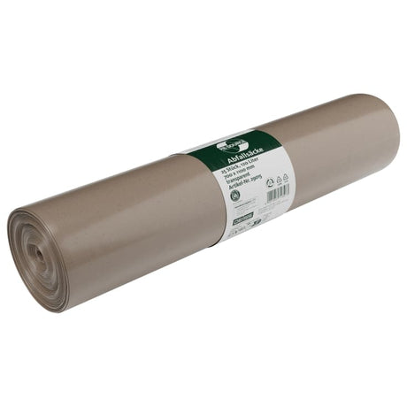DEISS BLAUER ENGEL Abfallsack 120 Liter transparent, Typ 60 1 Karton = 10 Rollen á 25 Stück