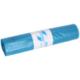 DEISS ECOFINE Abfallsack 70 Liter blau, ca. 660 g/ Rolle, Typ 60 1 Karton = 10 Rollen á 250 Saecke
