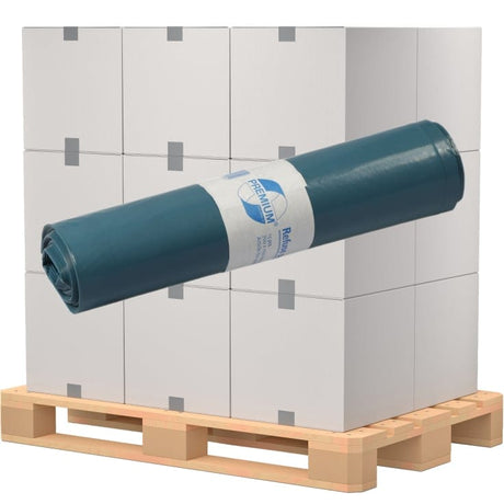 DEISS PREMIUM Abfallsack 120 Liter blau, ca. 1130 g/Rolle, T100 200 Stück