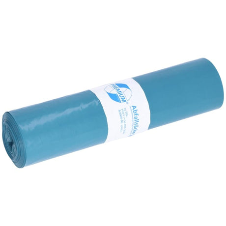 DEISS PREMIUM Abfallsack 120 Liter blau, ca. 1590 g/Rolle, T80 1 Karton = 10 Rollen á 250 Stück