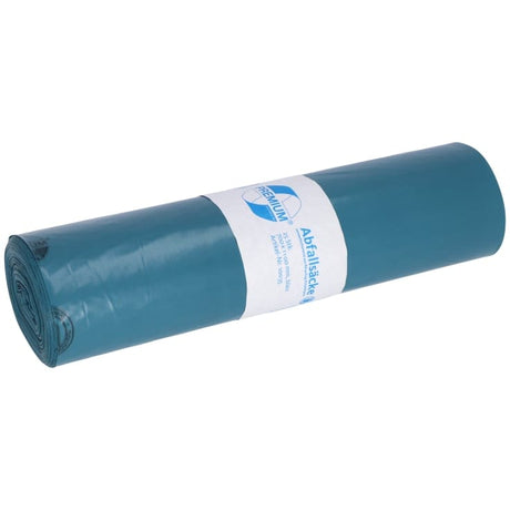 DEISS PREMIUM Abfallsack 120 Liter blau, ca. 1700 g/Rolle, T100 1 Karton = 10 Rollen á 250 Saecke