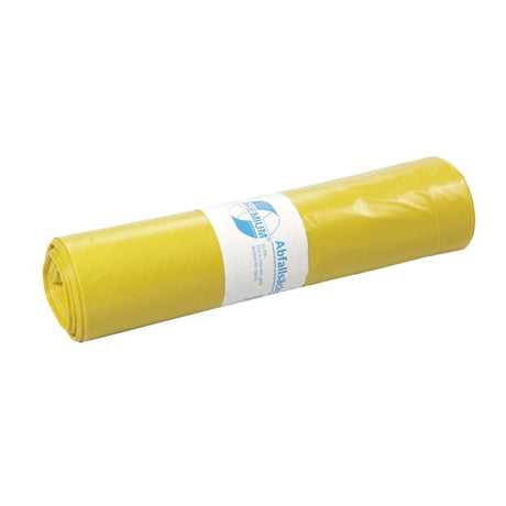 DEISS PREMIUM Abfallsack 120 Liter gelb, ca. 1770 g/Rolle, T100 1 Rolle = 25 Saecke