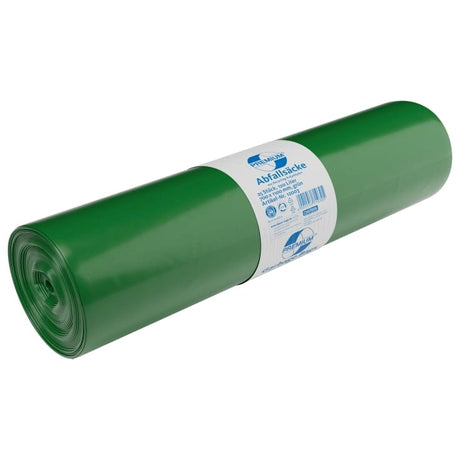 DEISS PREMIUM Abfallsack 120 Liter grün, 1770 g/ Rolle, Typ 100 1 Karton = 10 Rollen á 250 Saecke