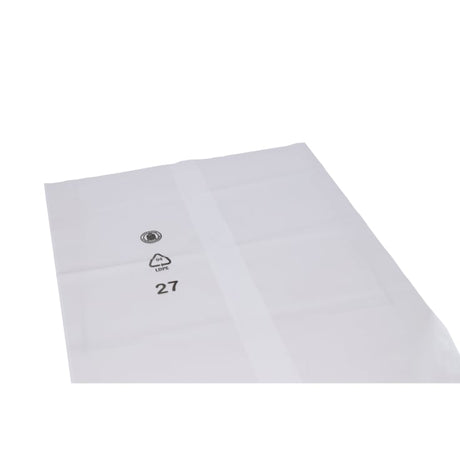 DEISS PREMIUM Abfallsack 180 Liter transparent Seitenfalte, T100 1 Karton = 100 Saecke