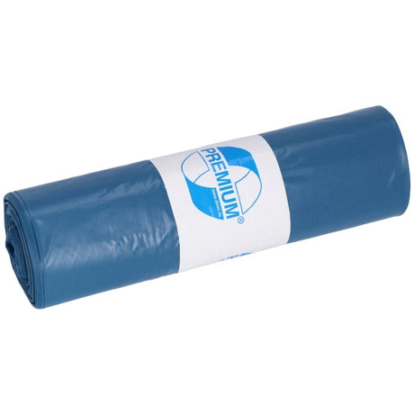 DEISS PREMIUM Abfallsack 35 Liter blau, ca. 500 g/ Rolle, Typ 60 1 Karton = 20 Rollen á 500 Saecke