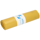 DEISS PREMIUM Abfallsack 70 Liter gelb, ca. 1060 g/Rolle, T60 1 Rolle = 25 Saecke