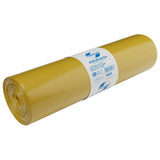 DEISS PREMIUM Abfallsack 70 Liter gelb, ca. 1320 g/Rolle, Typ 100 Variante 2