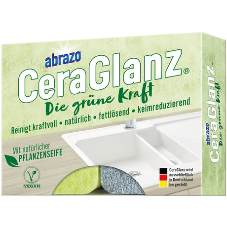 CeraGlanz Die grüne Kraft Küchenschwamm