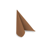 Airlaid Servietten, 40 x 40 cm, 1/4 Falzung 16× 50 Stück Braun