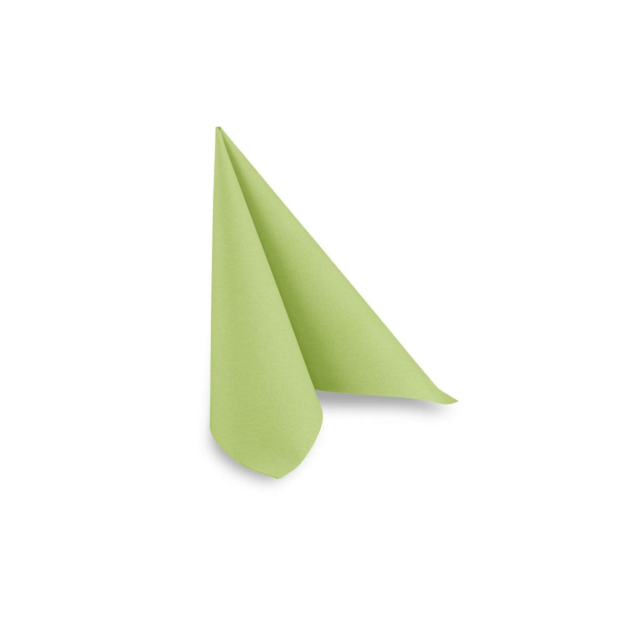 Airlaid Servietten, 40 x 40 cm, 1/4 Falzung 16× 50 Stück Lime