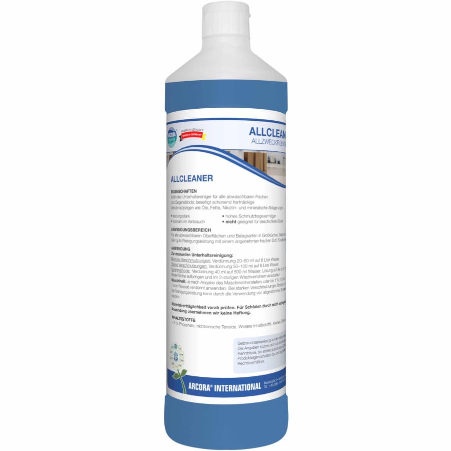 ALLCLEANER Allzweckreiniger 1 Liter Flasche