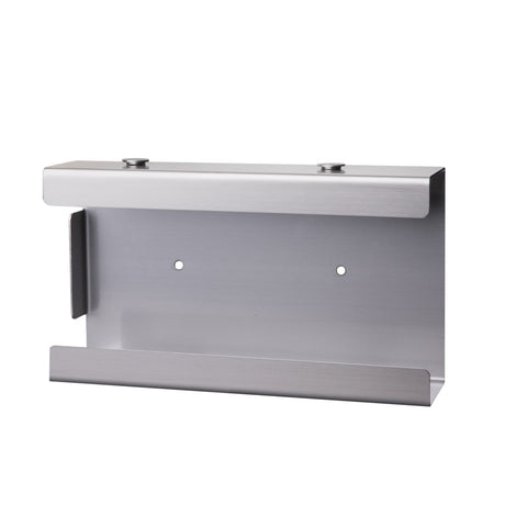 AMPri Handschuhspender Stecksystem Edelstahl silber Maße (B x H x L): 11,2 x 5,2 x 20,2 cm