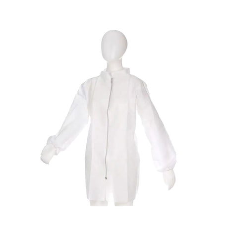 AMPri MED-COMFORT Besucherjacke Reißverschluss PP-Vlies weiß M