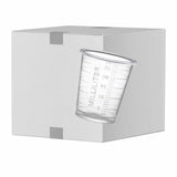 AMPri MED-COMFORT Einweg Medizinbecher graduiert medizinische Zwecke 60 × 80 Stück Transparent
