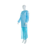 AMPri MED-COMFORT Einwegkittel PP Vlies blau 10 × 10 = 100 Stück