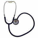 AMPri MED-COMFORT Flachstethoskop rund Diagnostik 1 Karton = 100 Stück, Schlauchfarbe: blau