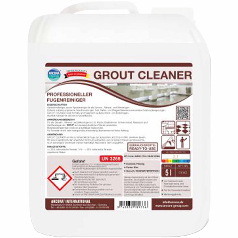 ARCORA GROUT CLEANER Fugenreiniger 5 Liter Kanister