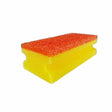 Arcora LONGLIFE SPONGE Reinigungsschwamm, langlebig gelb-orange – 1 Stück