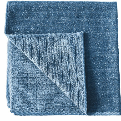 Arcora SCRUB & CLEAN 2in1 Microfasertuch, streifenfreie Reinigung 1 Karton = 150 Tücher, blau