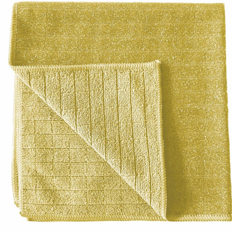 Arcora SCRUB & CLEAN 2in1 Microfasertuch, streifenfreie Reinigung 1 Tuch, gelb