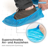 ARNOMED COVER Überziehschuhe, CPE, blau