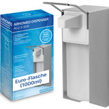 ARNOMED Desinfektionsmittelspender, Aluminium 1 l · 426136