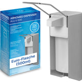 ARNOMED Desinfektionsmittelspender, Aluminium 500 ml · 426134