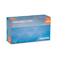 ARNOMED Latex PF Einmalhandschuhe, puderfrei, natur L / Packung (100 Stück)
