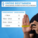 ARNOMED Nitril Blue XTRA LONG Einmalhandschuhe, puderfrei, blau