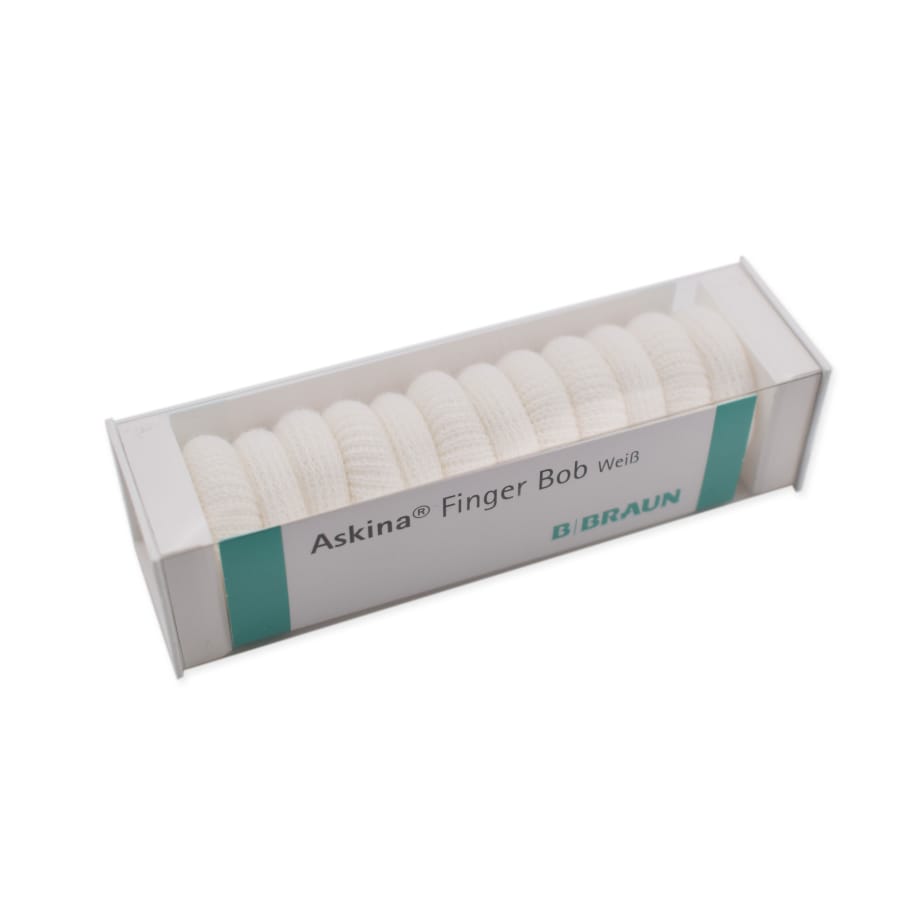B. Braun Askina® Finger Bob® Fingerschnellverband 1 Packung (6 Stück), Weiß