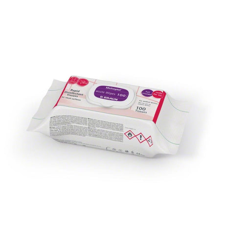 B. Braun Meliseptol® acute Wipes Flowpack Desinfektionstücher Flowpack – 100 Tücher (18 x 20 cm)