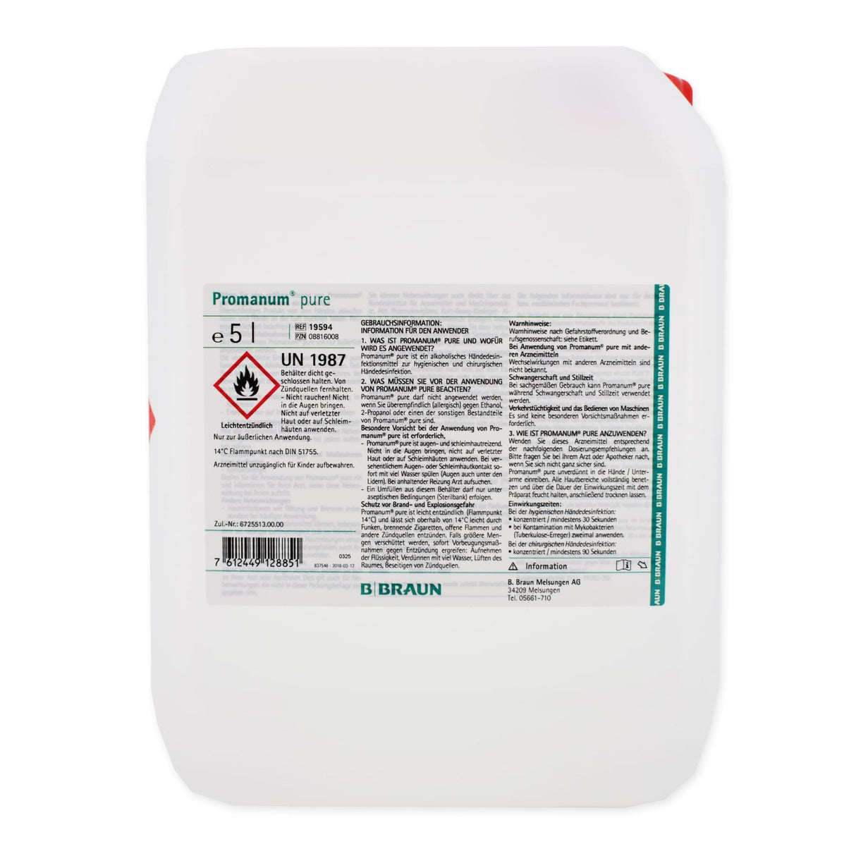 B. Braun Promanum® pure Händedesinfektionsmittel