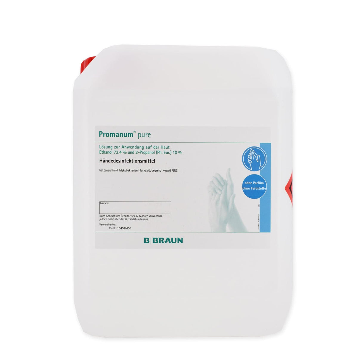 B. Braun Promanum® pure Händedesinfektionsmittel 5 l Kanister