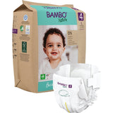 Bambo® Nature Windeln, Größe 4, 7 - 14 kg