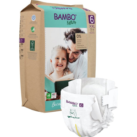 Bambo® Nature Windeln, Größe 6, 16+ kg