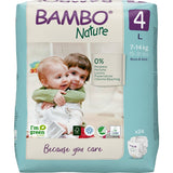 Bambo® Windeln Nature Größe 4, 7–14 kg, 1 Packung, 24 Windeln