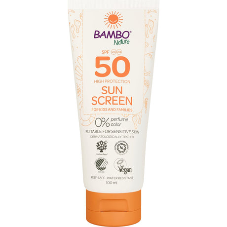 Bamboo® Nature Sonnencreme LSF 50, 23 % Lipide 100 ml Tube