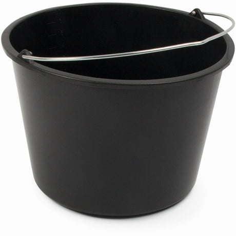Baueimer, schwarz 12 Liter