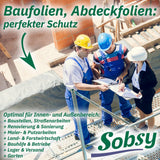 Baufolie LDPE-Regenerat, 100% Recyclingmaterial
