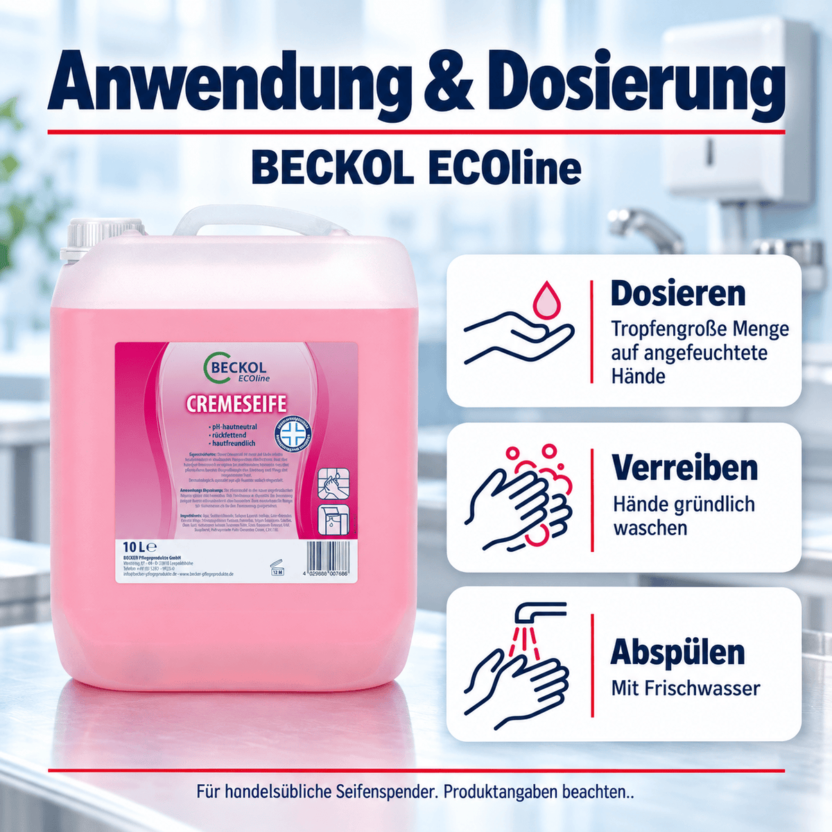 BECKOL ECOline Cremeseife