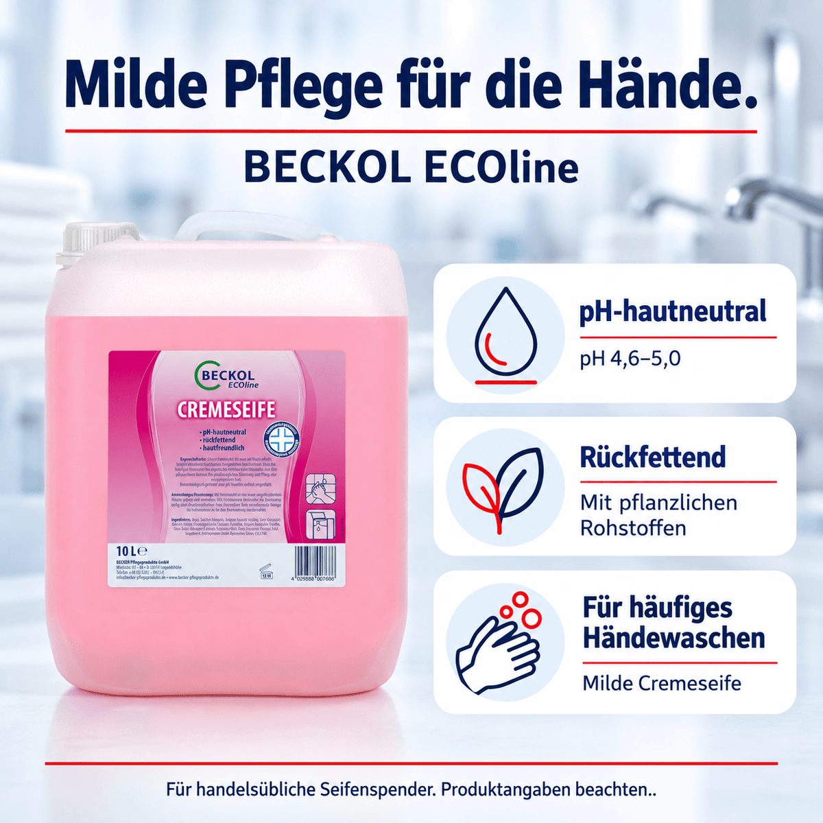 BECKOL ECOline Cremeseife